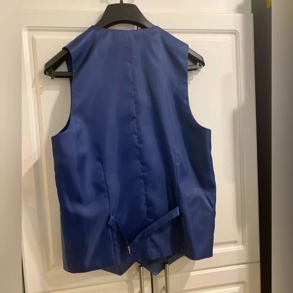 NWOT ROSSI MAN 3 PIECE SUIT FRENCH BLUE SIZE 34S - Picture 5 of 11